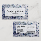 中心のラベルv3 -石鹸の石鹸水 名刺 (正面/裏面)