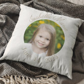 中心の円とスクリプト クッション