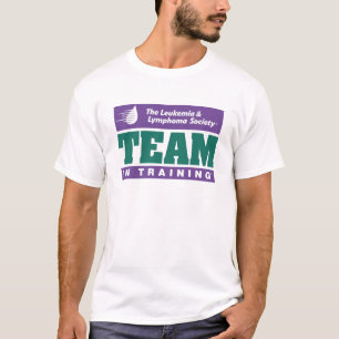 中心の箱のロゴ Tシャツ