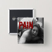 中心の苦痛 缶バッジ (正面&裏面)