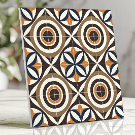 中心はっきりした円を持つ世紀半ばデザイン タイル