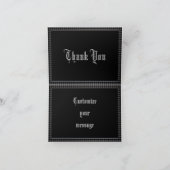 中心は感謝していしています サンキューカード (内部)