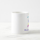 中心を学んでいるGugu コーヒーマグカップ (中央)