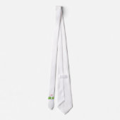 中心を持つカエルの王子そしてカエルのプリンセス、 ネクタイ (裏面)