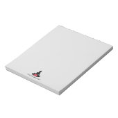 「中心を見つけて、自分の精神に火を付けろ」 ヨガ好き ノートパッド (回転)