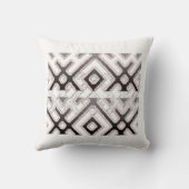 中心モダン幾何学模様 クッション (裏面)