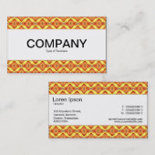 中心帯 – ジオメトカラフルリ07 名刺 (正面/裏面)