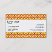 中心帯 – ジオメトカラフルリ07 名刺 (裏面)