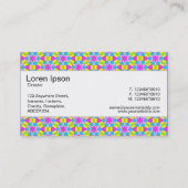 中心帯 – ジオメトカラフルリ 名刺 (裏面)