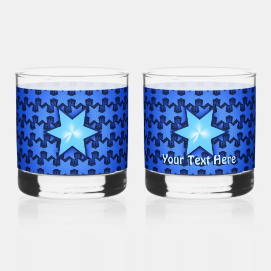 中心星 ウイスキーグラス (正面)