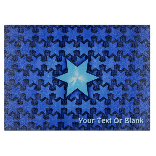 中心星 カッティングボード (正面)