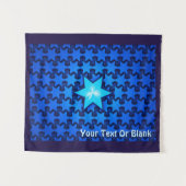 中心星 タペストリー (正面(横))