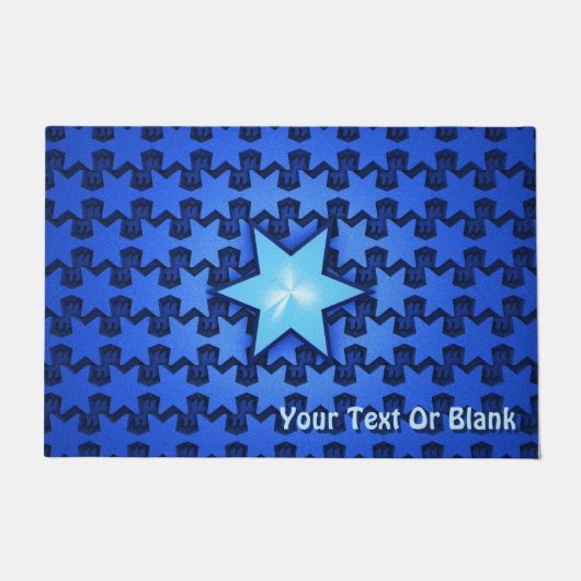 中心星 ドアマット (正面)