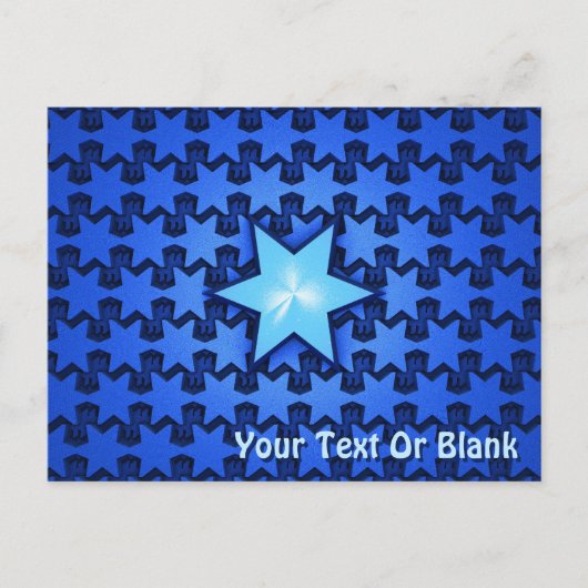 中心星 ポストカード (正面)