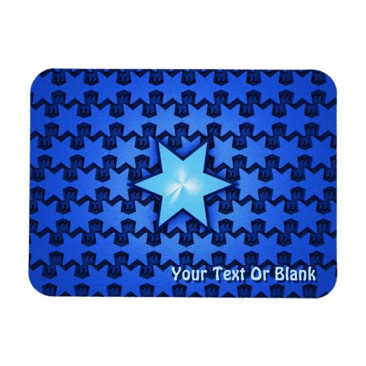 中心星 マグネット (横)