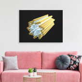 中心概念イメージ キャンバスプリント (インサイチュ (リビング))