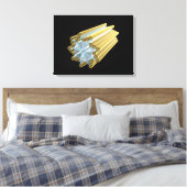 中心概念イメージ キャンバスプリント (インサイチュ (寝室))