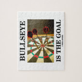 中心点はですゴール(ダート盤の3本の投げ矢) ジグソーパズル (縦)