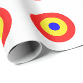 中心点ターゲット ラッピングペーパー (ロールコーナー)