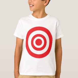 中心点ターゲット Tシャツ