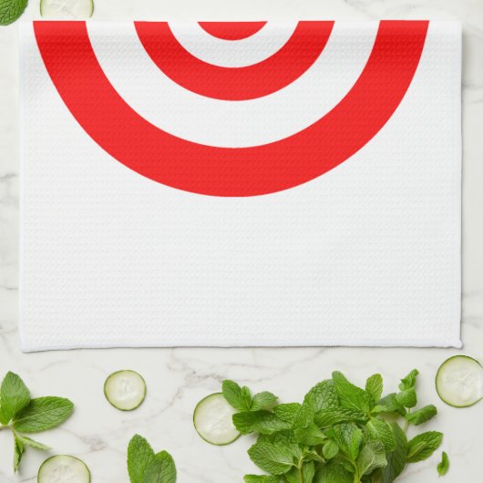 中心点 キッチンタオル (折り畳み)