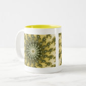 中心点 – フラクタルマグカップ ツートーンマグカップ (正面左)