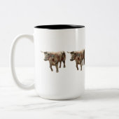 "中心点" 15のozのマグ ツートーンマグカップ (左)