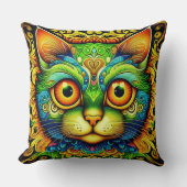 中心猫 クッション (正面)