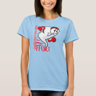 中心的努力 Tシャツ