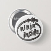 中忍者! 缶バッジ (正面&裏面)