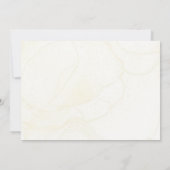 中性かわいらし水色フローラ洗礼写真 招待状 (裏面)