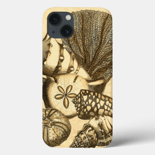中性の貝殻とサンゴ採集 Case-Mate iPhoneケース (裏面)