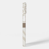 中性アニマルプリントモノグラム Case-Mate iPhoneケース (裏面 / 右)