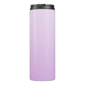 中性エレガント勾配ラベンダー名前をカスタムする タンブラー (裏面)