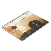 中性オーガニック流組成 ノートブック (左側)