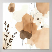 中性オーガニック流組成 ポスター (正面)