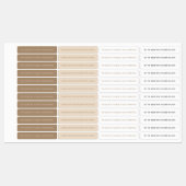 中性キャンドルタンパー防止シールの組み合わせラベル ラベル (シート)