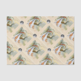 中性コウノトリ赤ちゃんシャワー白い宝石 薄葉紙