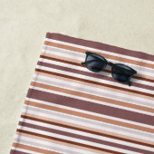 中性ストライプ ビーチタオル (インサイチュ)