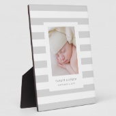 中性ストライプ フォトプラーク (側面)