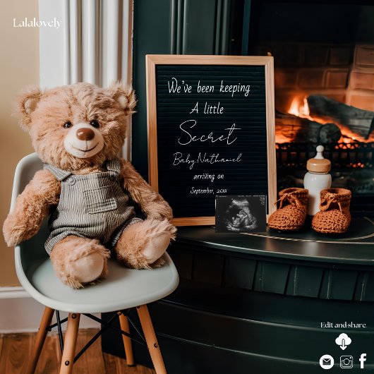 中性デジタル妊娠告知 シーズンカード