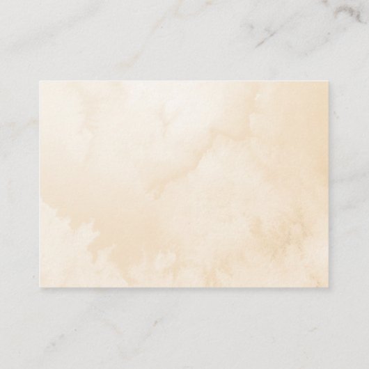 中性フローラライオンおむつラッフルエンクロージャカード エンクロージャーカード (裏面)