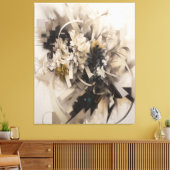 中性フローラ植物性ソフトインスパイア自然 キャンバスプリント (インサイチュ (リビング))