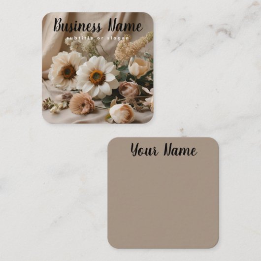 中性フローラ | 美学 | 保保 | 名刺 (正面/裏面)