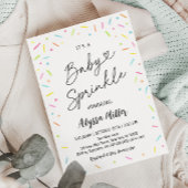 中性ベビー散布 招待状