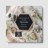 中性モダンぼほベビー写真本記念 ゲストブック (正面)