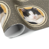 中性モダンペット包装紙 ラッピングペーパー (ロールコーナー)