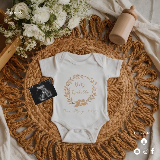 中性モダン妊娠の発表 シーズンカード