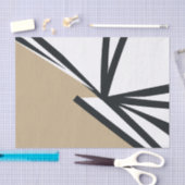 中性モダン抽象芸術 薄葉紙 (クラフト)