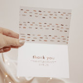 中性モダン男女兼用サンキューカード サンキューカード